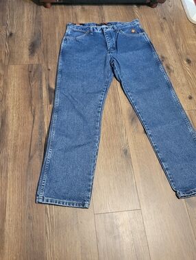 Men's Wrangler Flame Resistant 13 Original Jeans FR13MWZ Size 33X32 New